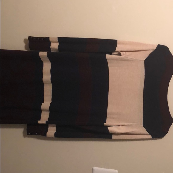 Midi Long Sleeve Sweater Dress - Picture 3 of 5